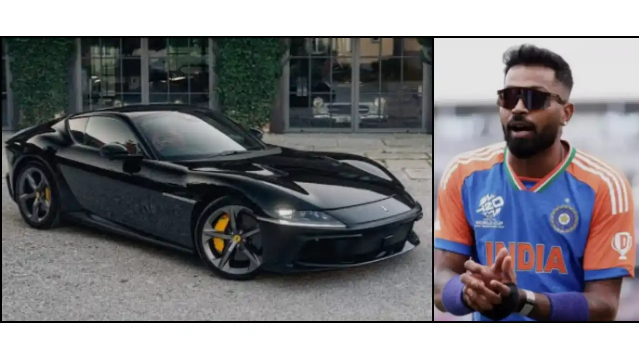 Hardik Pandya new Ferrari 12Cilindri