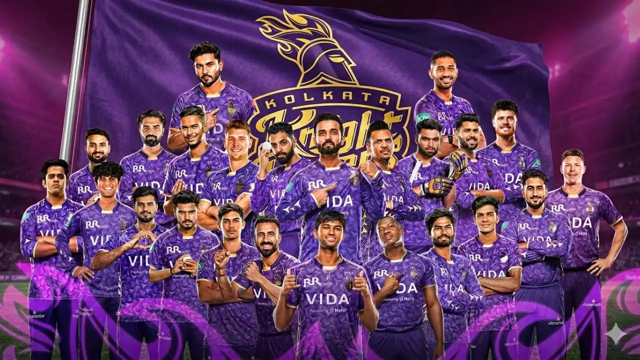 KKR Full Squad for IPL 2026