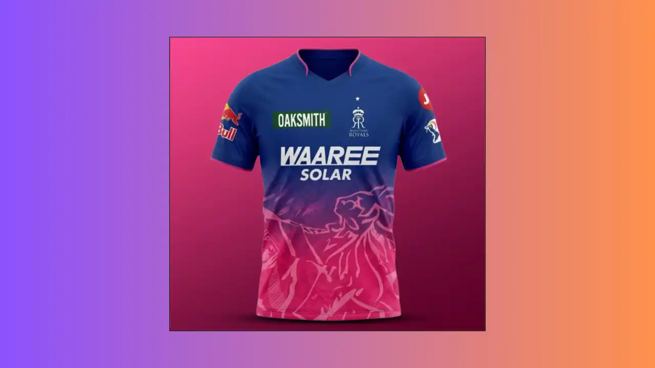 Rajasthan Royals Jersey For IPL 2026